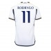 Real Madrid Rodrygo Goes #11 Hjemmedrakt 2023-24 Kortermet